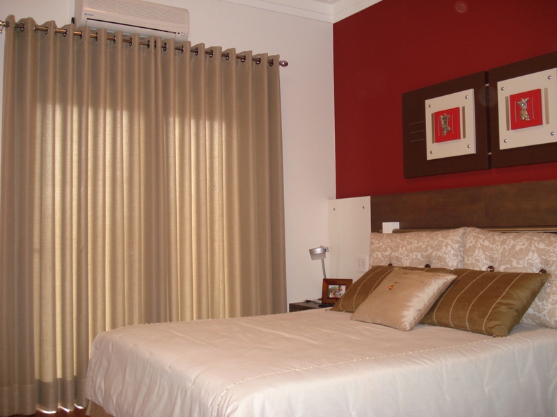 Jogo de almofadas ideal para cama de casal