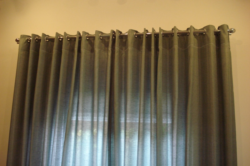 Cortina modelo Wave de linho