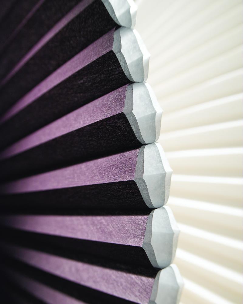 Cortinas Duette® Luxaflex® Hunter Douglas® várias opções de tecido, cores e texturas.