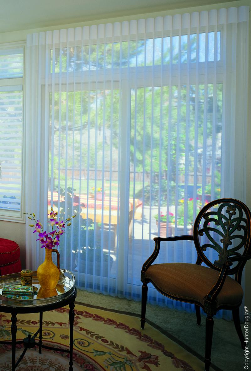 Cortinas Luminette® Luxaflex® Hunter Douglas® várias opções de tecido, cores e texturas