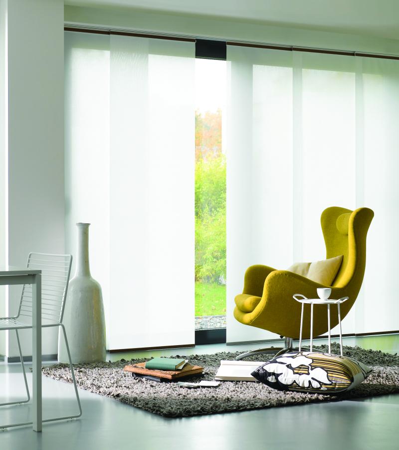 Cortinas Painel Luxaflex® Hunter Douglas® várias opções de tecido, cores e texturas
