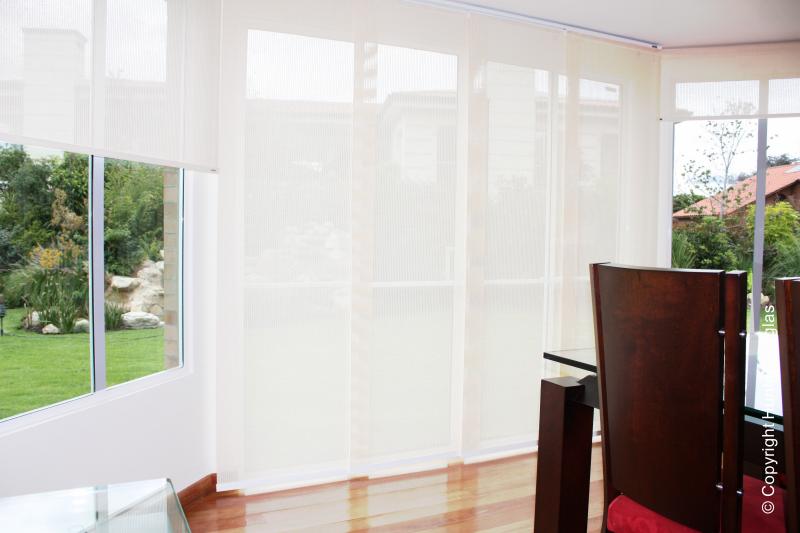 Cortinas Painel Luxaflex® Hunter Douglas® várias opções de tecido, cores e texturas