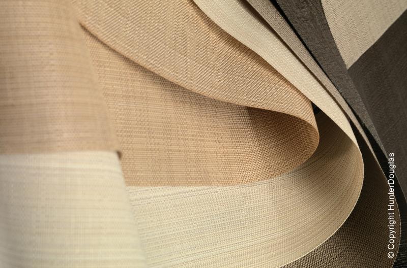 Cortinas Rolô Luxaflex® Hunter Douglas® várias opções de tecido, cores e texturas