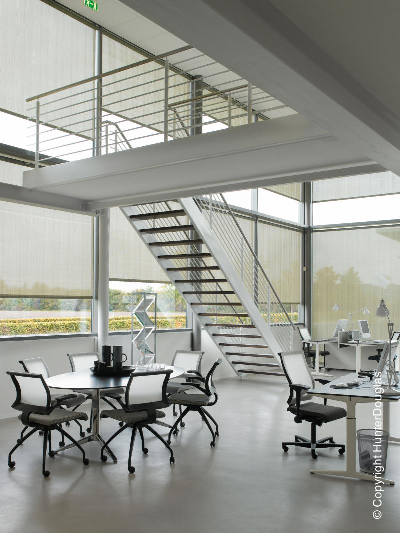 Cortinas Rolô Luxaflex® Hunter Douglas® várias opções de tecido, cores e texturas