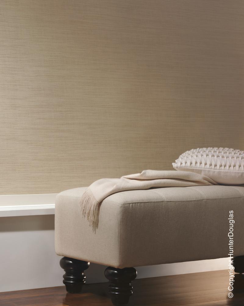 Cortinas Rolô Luxaflex® Hunter Douglas® várias opções de tecido, cores e texturas