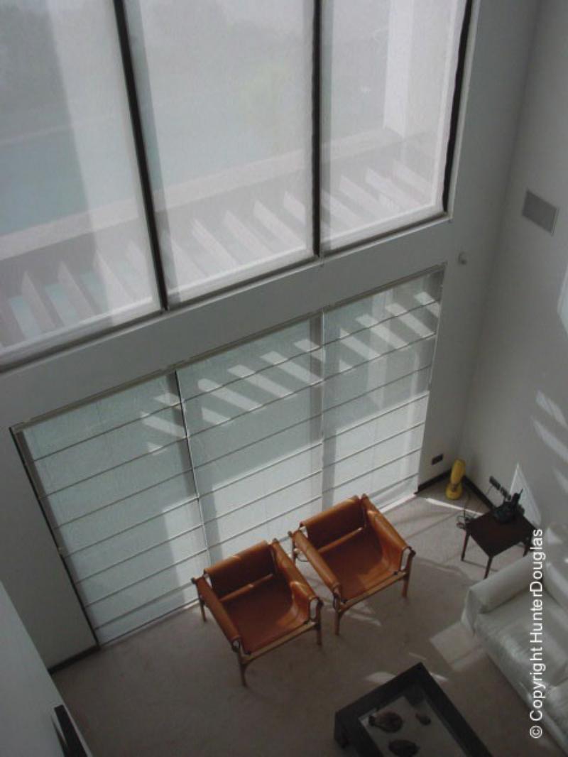 Cortinas Romanas Luxaflex® Hunter Douglas® várias opções de tecido, cores e texturas