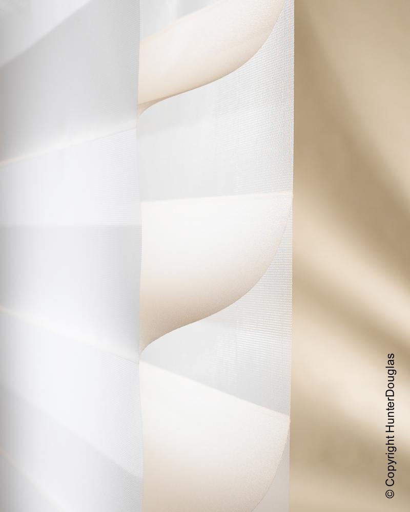 Cortinas Silhouette® Luxaflex® Hunter Douglas® várias opções de tecido, cores e texturas