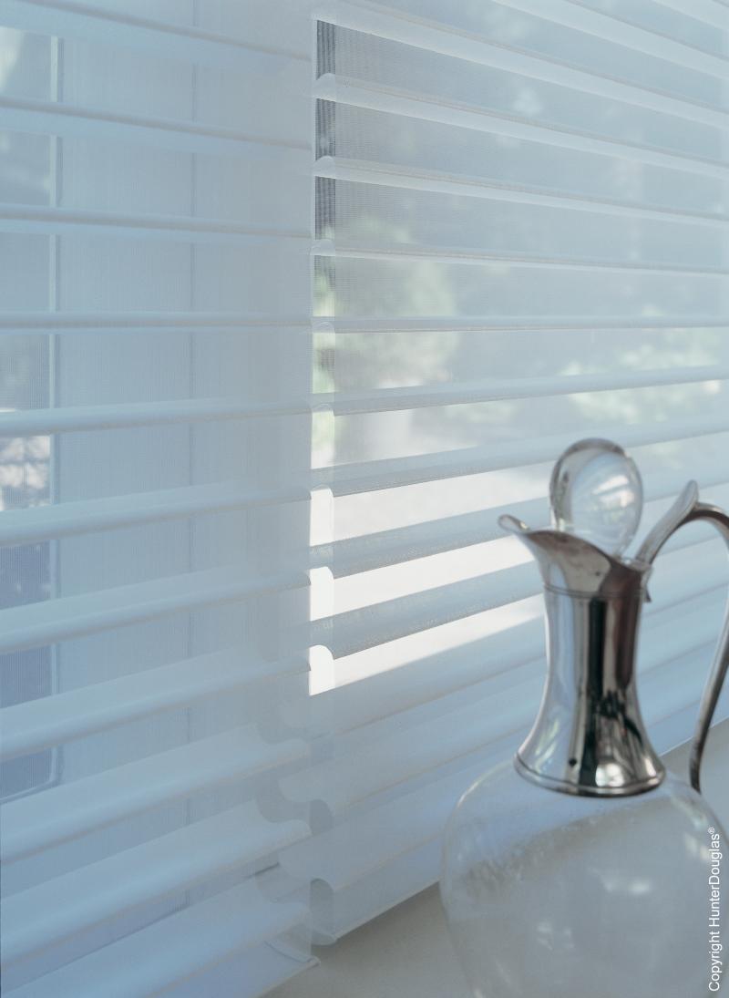 Cortinas Silhouette® Luxaflex® Hunter Douglas® várias opções de tecido, cores e texturas