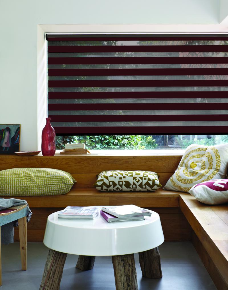 Cortinas Twinline Luxaflex® Hunter Douglas® várias opções de tecido, cores e texturas